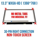 PANTALLA PORTATIL LED ULTRA SLIM 13.3 PUL 30 PINES MODELO: LP133WH2