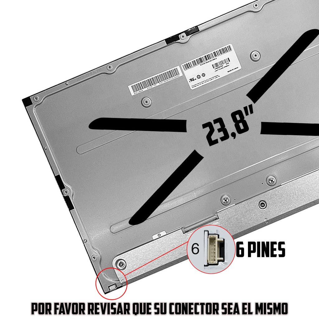 PANTALLA TODO EN UNO LED 23.8 PUL IPS ALL IN ONE MODELO: MV238FHM-N20