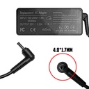 CARGADOR PORTATIL LENOVO IDEAPAD 20V 3.25 AMP 4.0X1.7MM HOMOLOGADO