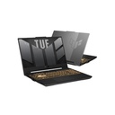 PORTATIL ASUS TUF FX507Z / CORE I5-12500H / RAM DDR4  8GB / SSD 512GB / 3050 4GB / 15.6" GRIS