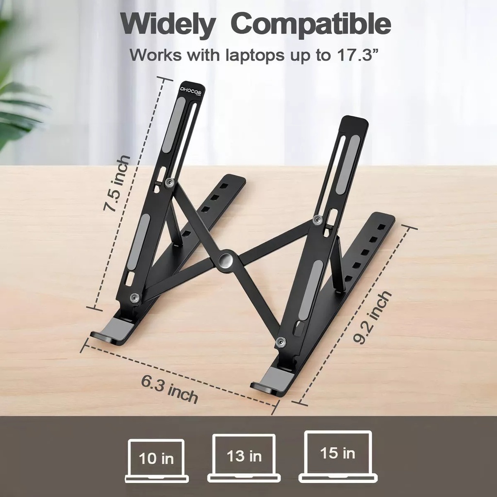 Base Soporte Ajustable Para Portátil en Plastico