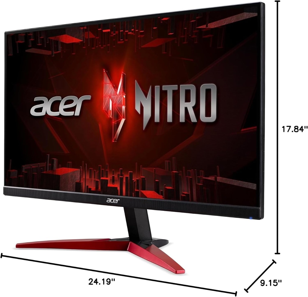 Monitor Acer Nitro KG271 / IPS / FHD / 27" / FreeSync / 180 Hz / 0.5 ms