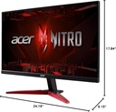 Monitor Acer Nitro KG271 / IPS / FHD / 27" / FreeSync / 180 Hz / 0.5 ms