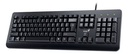 Kit de teclado y mouse Alámbrico Genius KM-160 de color negro
