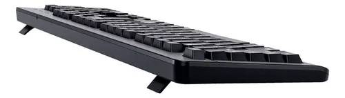 Kit de teclado y mouse Alámbrico Genius KM-160 de color negro