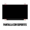 PANTALLA PORTATIL LED ULTRA SLIM 14.0 PUL 30 PINES NANO EDGE HD CON SOPORTES