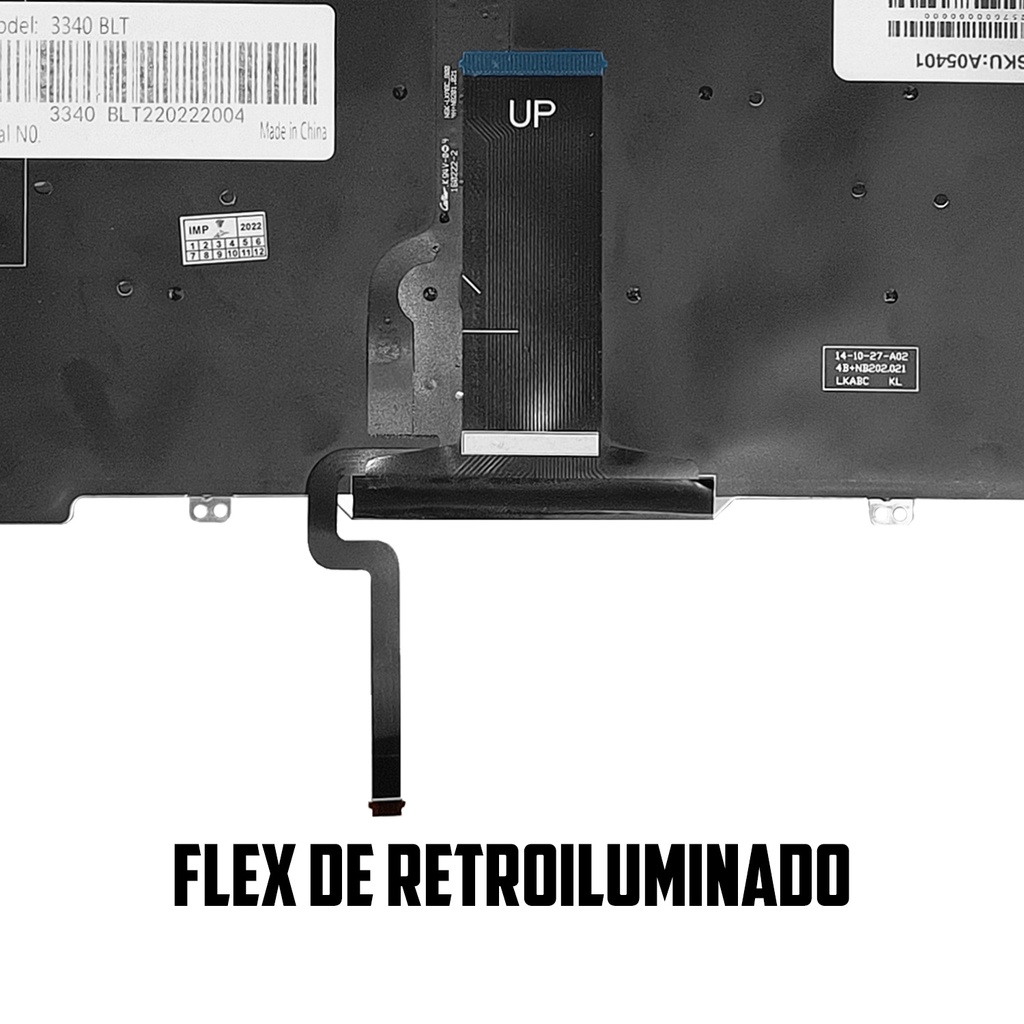 TECLADO DELL LATITUDE  E7470 3340 3350 E5450 E5470