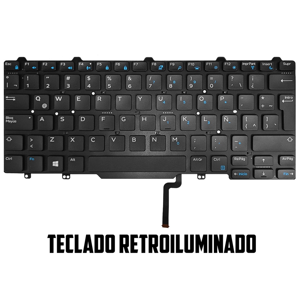 TECLADO DELL LATITUDE  E7470 3340 3350 E5450 E5470