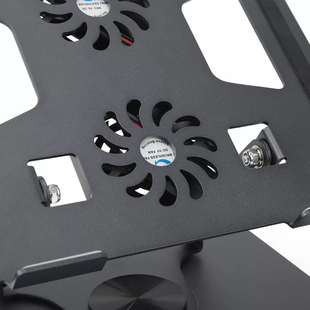 Soporte para portátil 2 Ventiladores YL-906