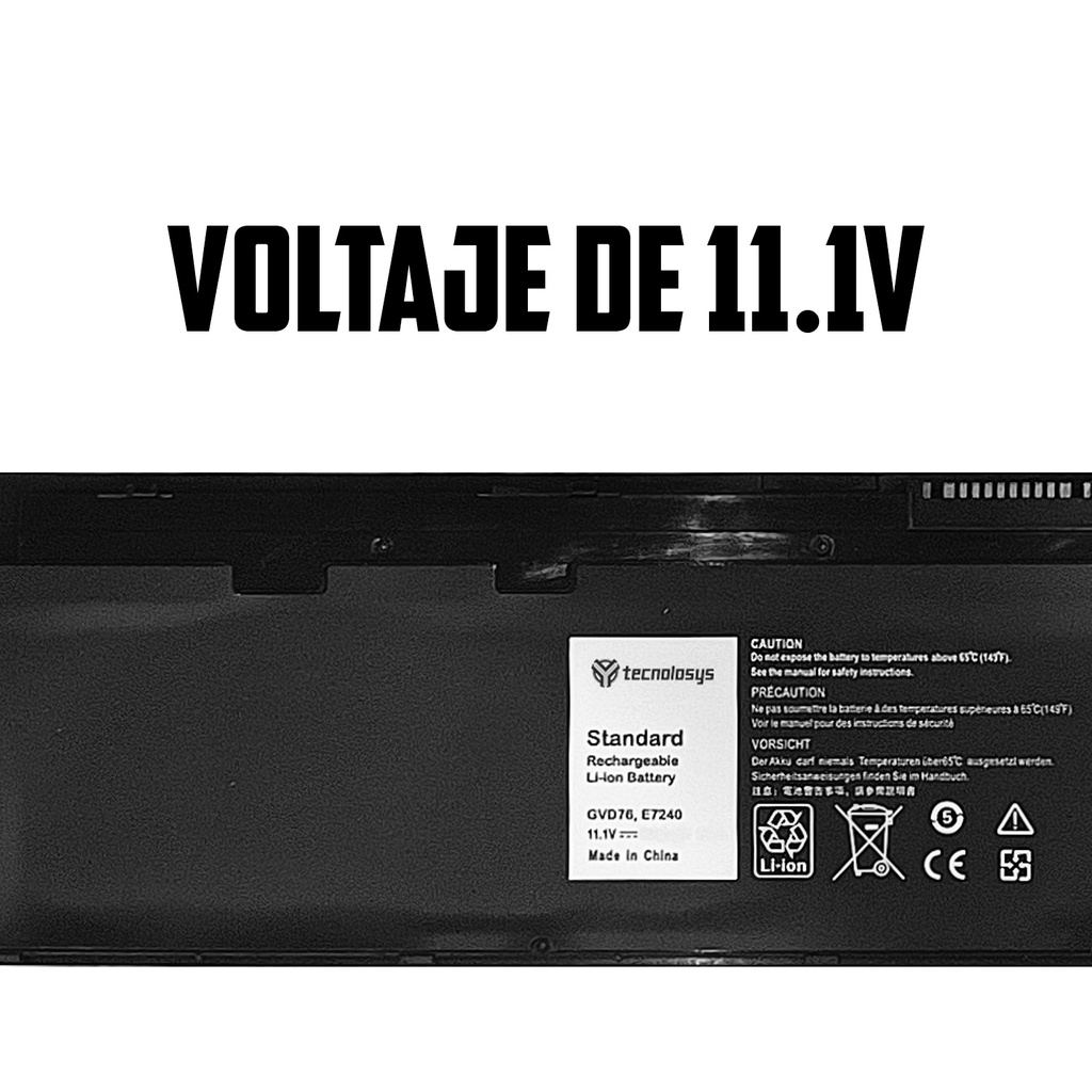 Bateria para portatil Dell E7240 E7250 KWFFN WD52H 11.1V
