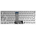 TECLADO ASUS X412 X412F X412FA X412U X412UB X412UA X412D X412 S412 D412 PLATEADO