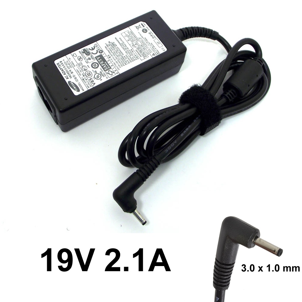 CARGADOR PORTATIL SAMSUNG ULTRABOOK 19V 2.1 AMP 3.0*1.1MM HOMOLOGADO