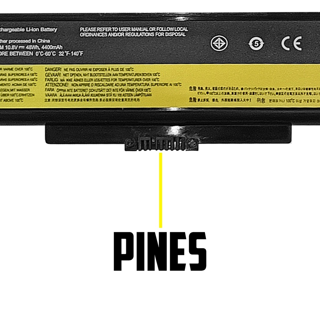 BATERIA LENOVO THINKPAD E430 B480 E431 E435 E440 E445 E530 E540 B590 E530 E531 E431 E435 E535 K43 K43A K43G K43P K43S