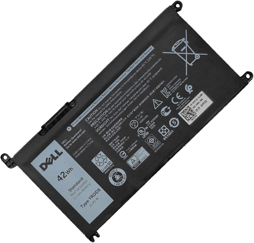 BATERIA DELL YRDD6 5481 5490 5481 5482 5485 5491 5493 5584 5593 5590 Vostro 5481 5581 5490 5590 0YRDD6 1VX1H 01VX1H ORIGINAL