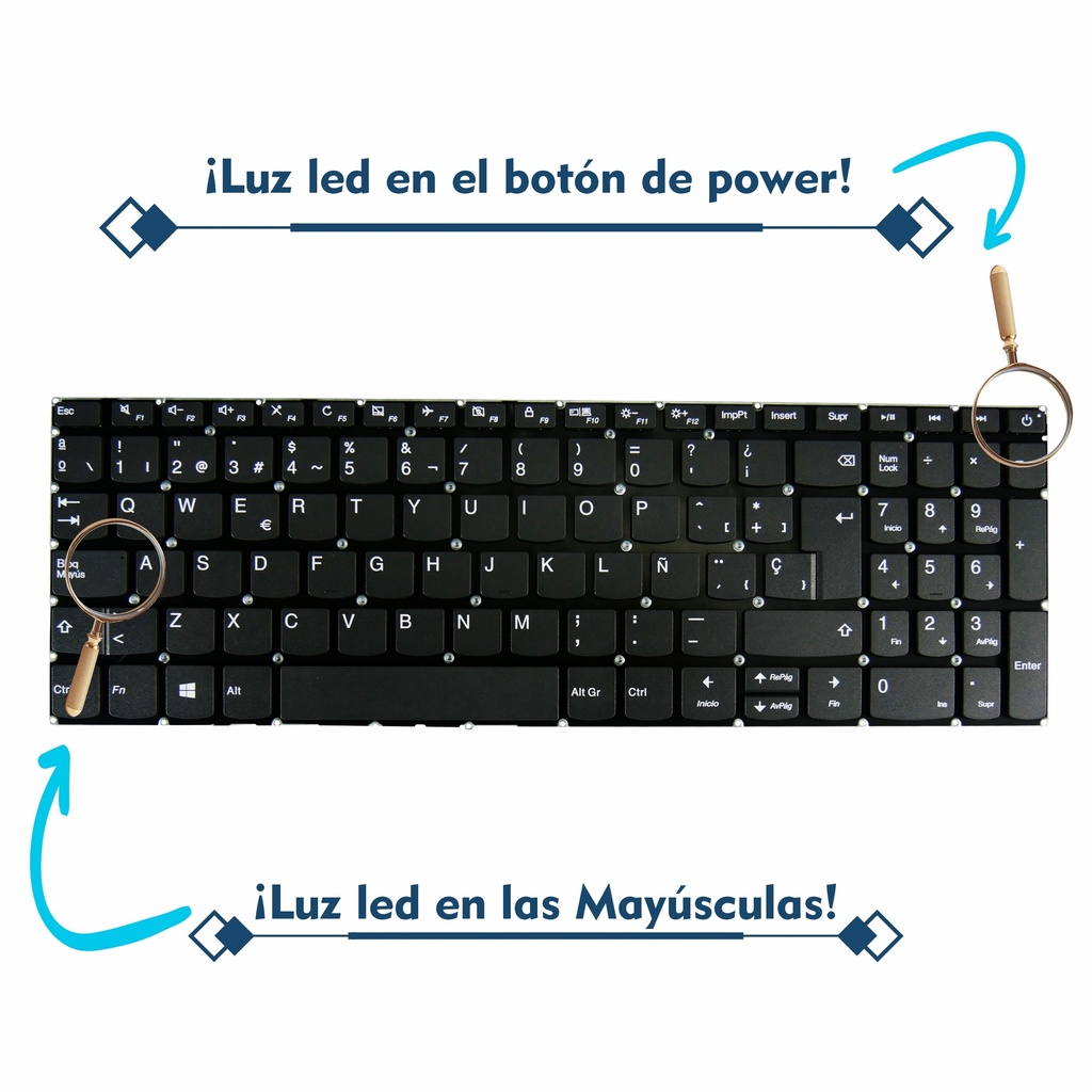 Teclado Lenovo 320-15/330-15/ 320-15IKB / 320-15AS