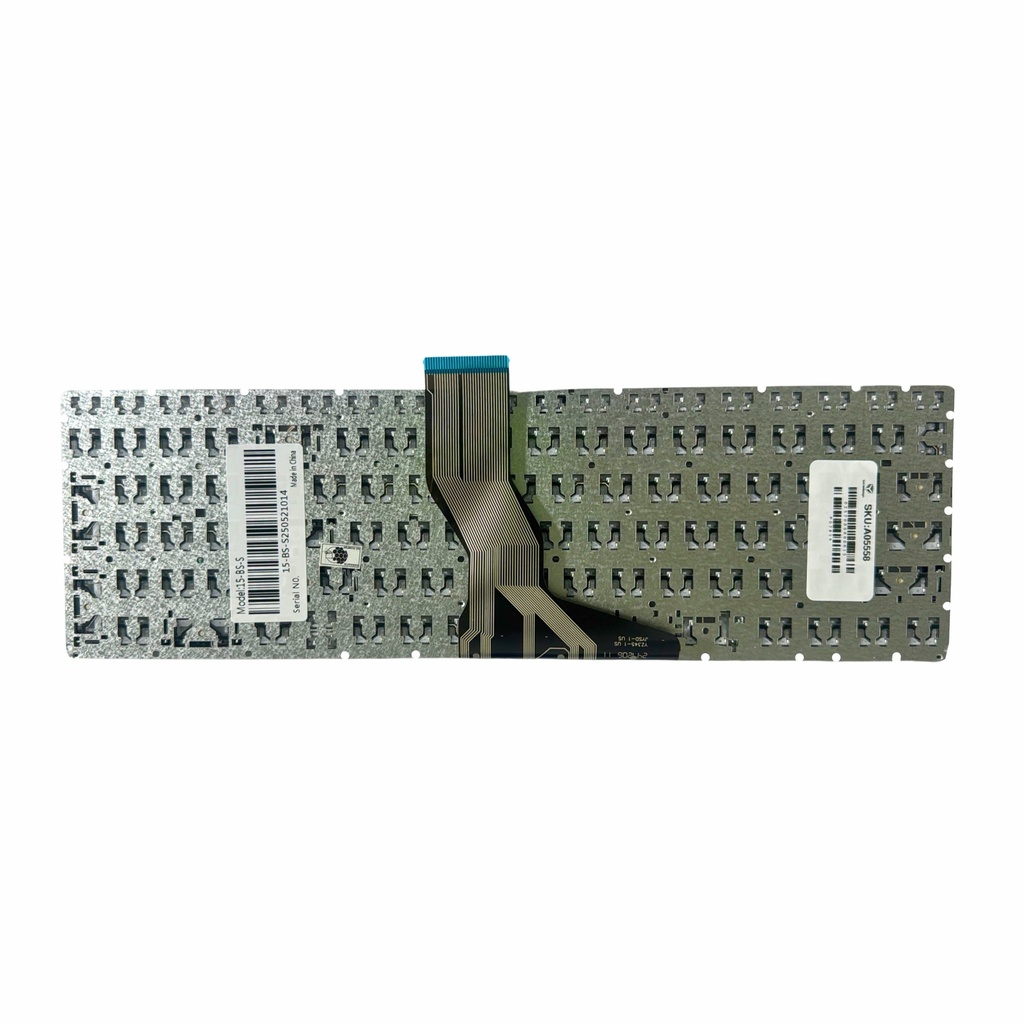 Teclado Portátil HP 15-BS 15-CW 15-BK 15-DA 15-BW 15-DY 15-CD 15-DB 15-BR 15-CB 15-BP 17-BS 17-AK 17-CA 15-CX PLATEADO