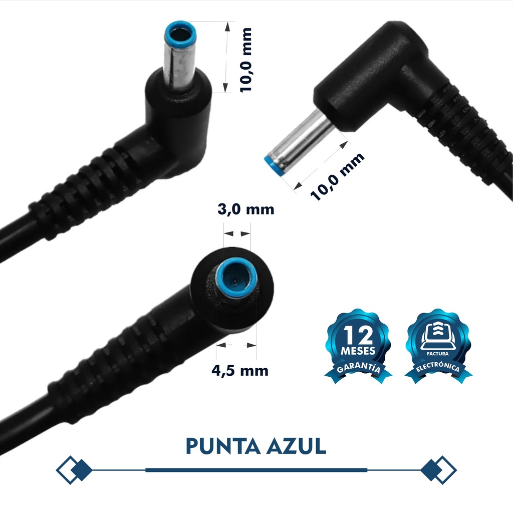 CARGADOR PORTATIL DELL 19.5V 2.31 AMP 4.5*3.0MM HOMOLOGADO