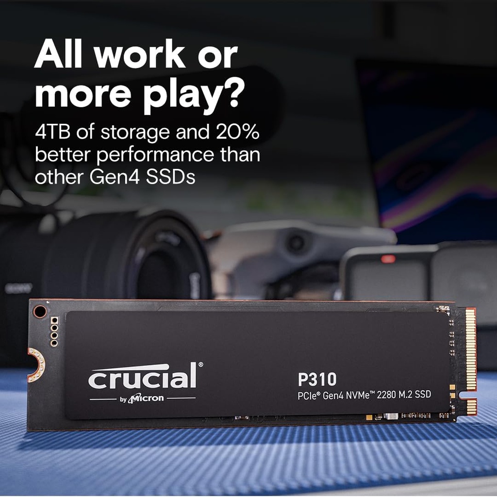 DISCO SSD M.2 PCIe 4.0 NVME 500GB P310 6,600 MB/s CRUCIAL