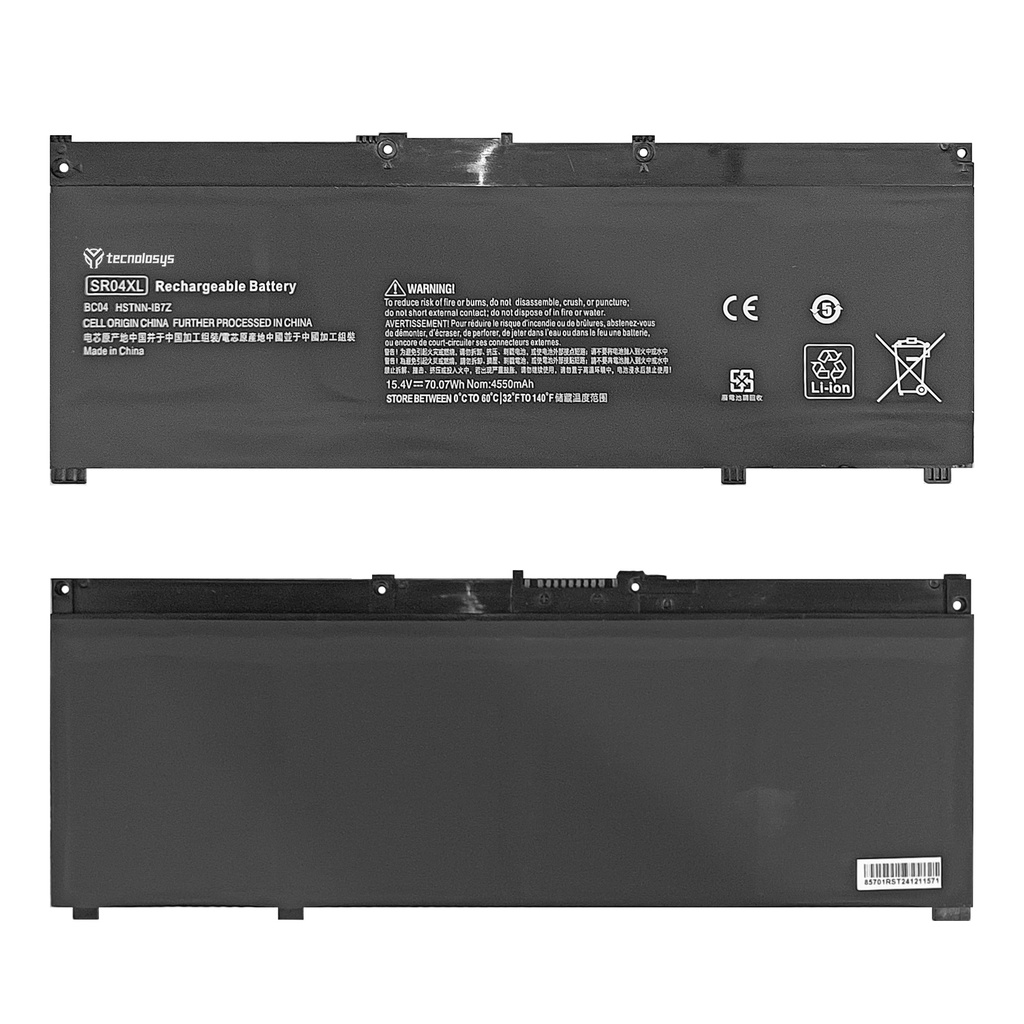 BATERIA HP SR04 SR04XL 15-CX00 15-CX0058WM