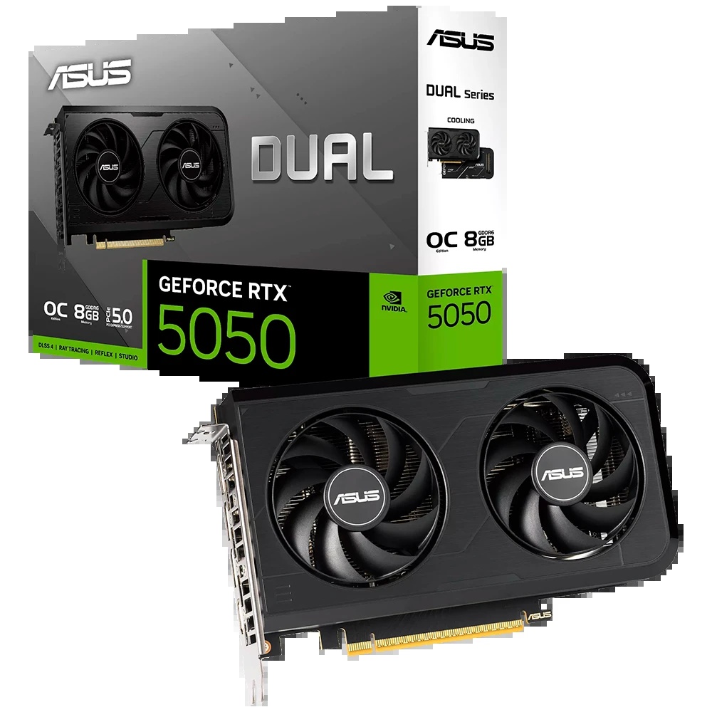 TARJETA VIDEO ASUS DUAL RTX 5050 OC 8GB
