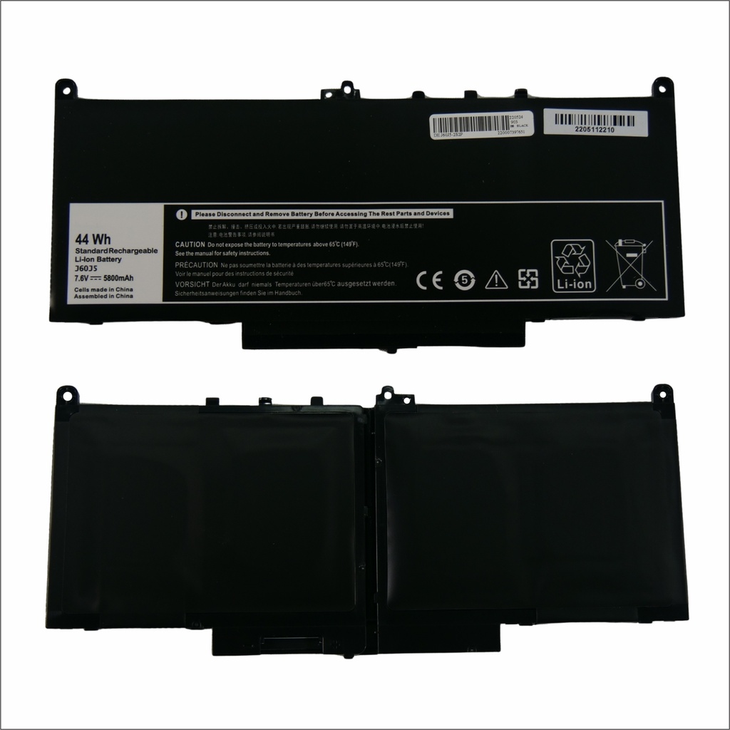 Batería Portátil Dell Latitude E7270 E7470 7.6v