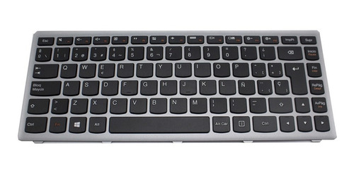 Teclado Portátil Lenovo G400S / FLEX 14 / N410 GRIS
