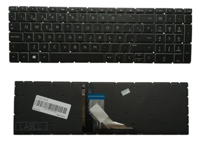 Teclado Portatil Hp 15-CW 15-CC 15-DA 15-CB 15-DY 15-CD 15-DB 15-BR NEGRO RETROILUMINADO