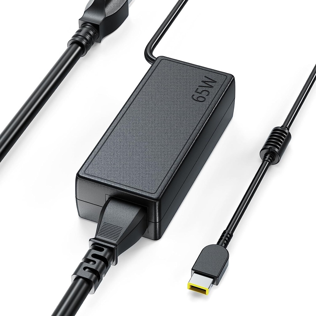 CARGADOR PORTATIL LENOVO 20V 3.25 AMP USB HOMOLOGADO 65W
