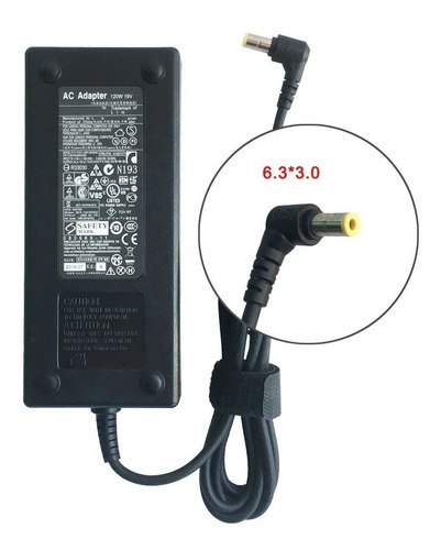 CARGADOR TODO EN UNO LENOVO 19.5V 7.9 AMP 6.3*3.0 HOMOLOGADO
