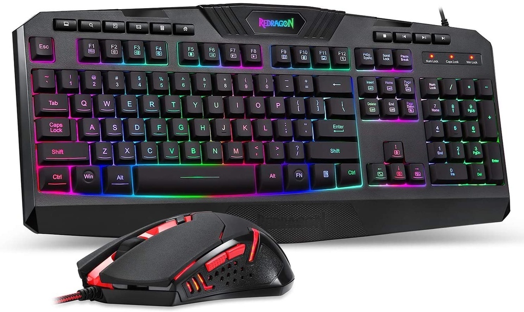 Combo Teclado Mouse S101-3 REDRAGON