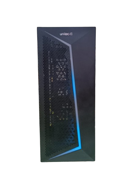 CPU UNITEC X3106B RYZEN 5 3400G B.ASUS ROG B450-F DDR4 16GB M.2 NVME 500GB FUENTE 550W T.V 1060 6GB