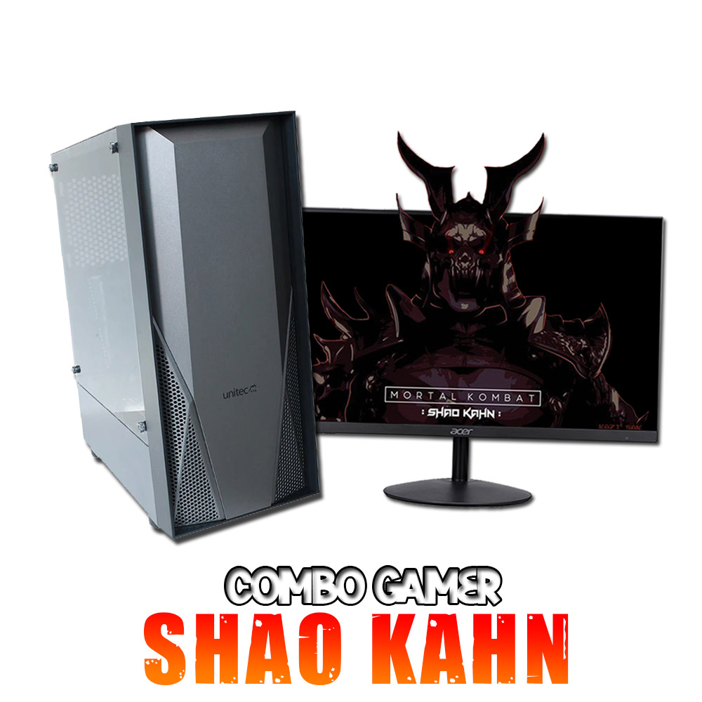 COMBO SHAO KAHN (MONITOR, TECLADO Y MOUSE)