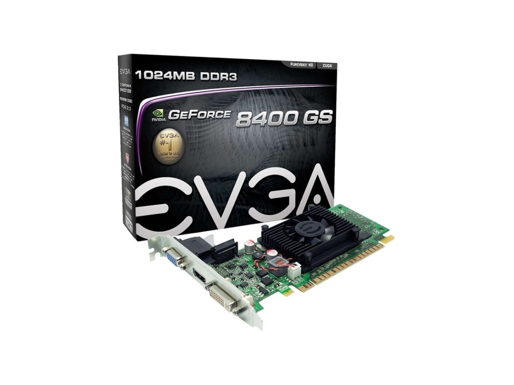 TARJETA VIDEO EVGA DDR3 1GB MODELO: 01g-p3-1302-lr