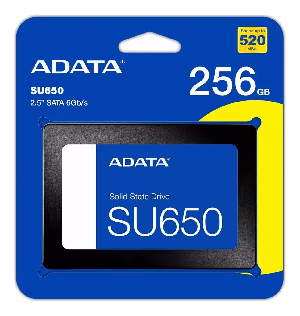 SSD ADATA 256GB MODELO: SU650
