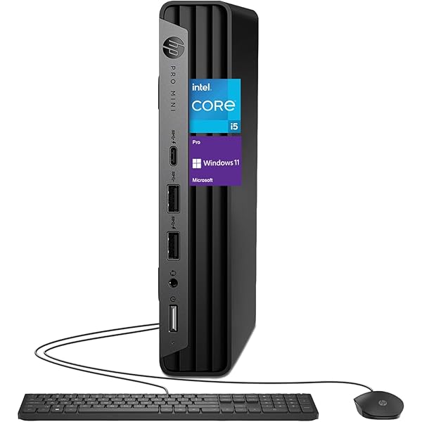 CPU HP PRODESK INTEL CORE I5 10500T RAM 16GB DISCO SSD NVME M.2 512GB WIFI LICENCIA WINDOWS 11 PRO / TECLADO Y MOUSE