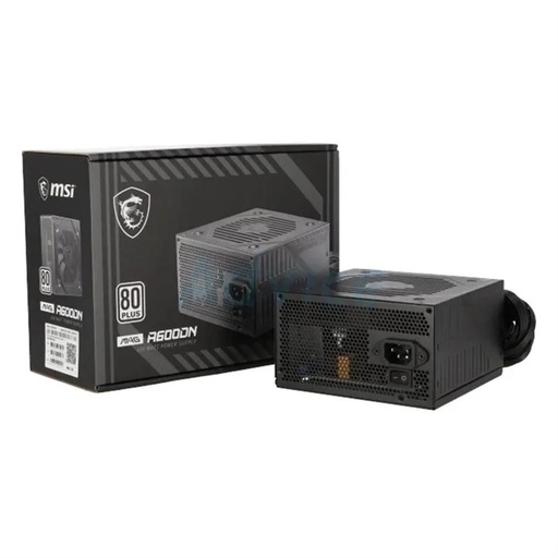[A600DN] FUENTE MSI MAG A600DN 600W 80 PLUS WHITE