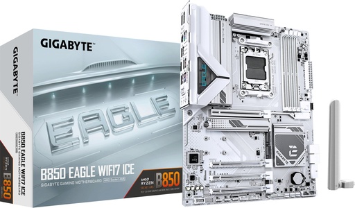 [FR145] BOARD GIGABYTE B850 EAGLE WIFI7 ICE BLANCA AM5 AMD