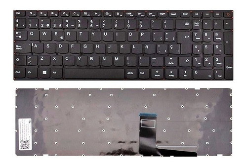[A05627] Teclado Lenovo Ideapad 510-15IS / 110-15AST