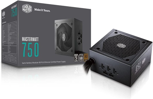 [A2247] Fuente Cooler Master Master 750W 80 plus Bronze Masterwatt