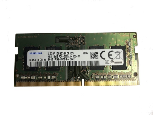 [A9616] RAM PORTATIL DDR4 4GB 3200MHZ SAMSUNG