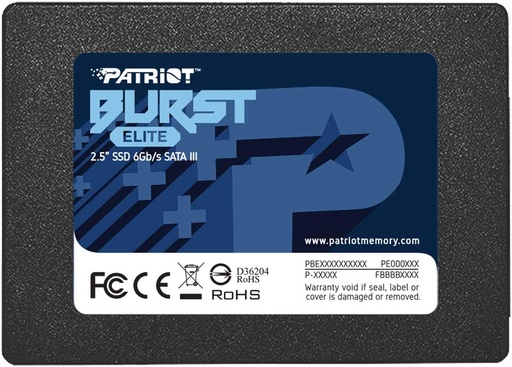 [A9712] SSD 480GB PATRIOT MODELO: BURST