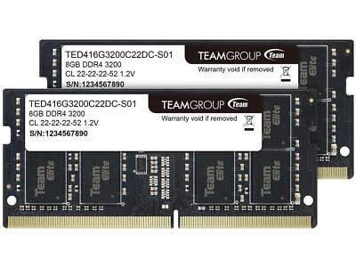 [A8320] RAM PORTATIL DDR4 8GB 3200MHz Single TEAMGROUP Elite