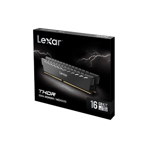 [K98702] KIT MEMORIA RAM DDR4 16GB (2X8GB) 3200Mhz THOR LEXAR