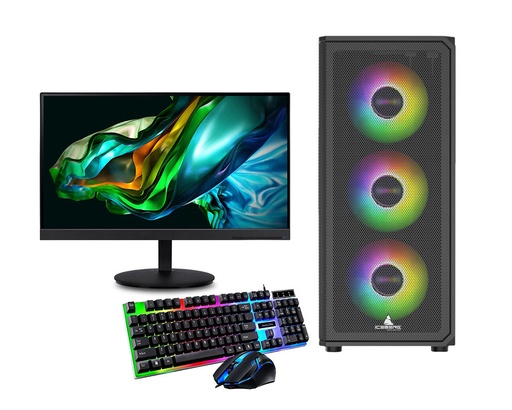 [ENS027] PC GAMER ICEBERG COMPLETO R5 5600G 16GB RAM SSD M.2 Mvme 512gb 1tb HDD