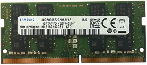 [A266616] RAM PORTATIL DDR4 16GB 2666MHZ SAMSUNG